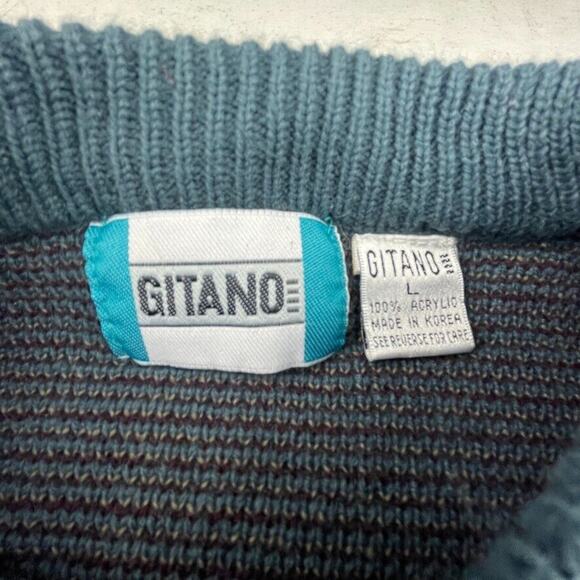 Vintage 90s Gitano sweater men's large - Picture 2 of 3